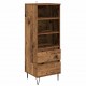 Sonata H Висок шкаф Старо дърво 40 x 36 x 110 см Инженерно дърво