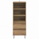 Sonata H Висок шкаф с чекмедже Дъб 40 x 36 x 110 см Инженерно дърво