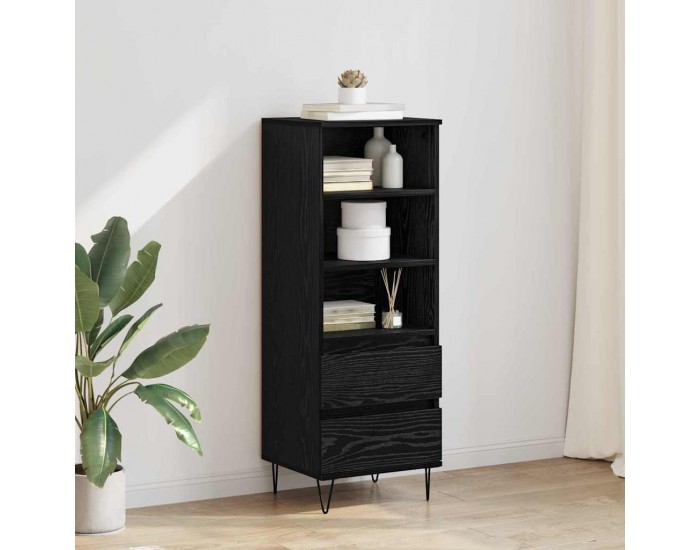 Sonata H Висок шкаф Черния дъб 40 x 36 x 110 см Инженерно дърво