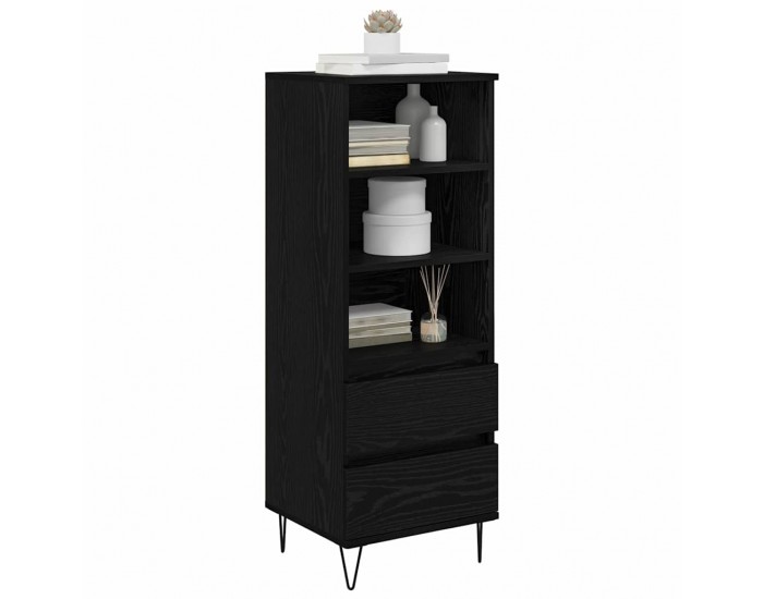 Sonata H Висок шкаф Черния дъб 40 x 36 x 110 см Инженерно дърво