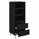 Sonata H Висок шкаф Черния дъб 40 x 36 x 110 см Инженерно дърво