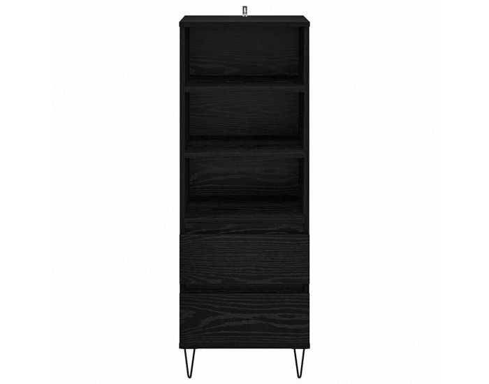 Sonata H Висок шкаф Черния дъб 40 x 36 x 110 см Инженерно дърво