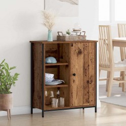 Sonata H Служебен шкаф Старо дърво 70 x 30 x 80 см Инженерно дърво - Corpuri, vitrine, biblioteci modulare