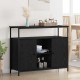 Sonata H Служебен шкаф Черния дъб 100 x 35 x 80 см Инженерно дърво