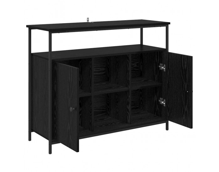 Sonata H Служебен шкаф Черния дъб 100 x 35 x 80 см Инженерно дърво