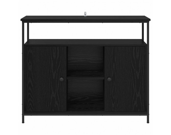 Sonata H Служебен шкаф Черния дъб 100 x 35 x 80 см Инженерно дърво