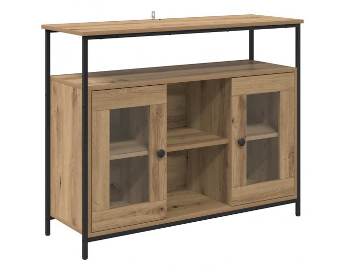 Sonata H Служебен шкаф Дъб 100 x 35 x 80 см Инженерно дърво