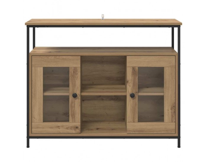 Sonata H Служебен шкаф Дъб 100 x 35 x 80 см Инженерно дърво