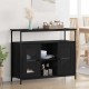 Sonata H Служебен шкаф Черния дъб 100 x 35 x 80 см Инженерно дърво
