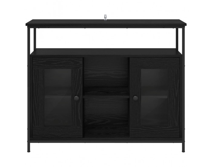Sonata H Служебен шкаф Черния дъб 100 x 35 x 80 см Инженерно дърво