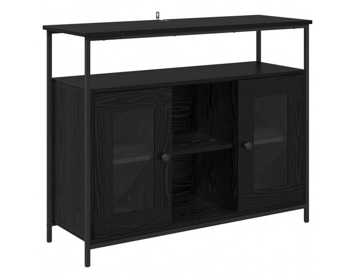 Sonata H Служебен шкаф Черния дъб 100 x 35 x 80 см Инженерно дърво