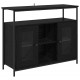 Sonata H Служебен шкаф Черния дъб 100 x 35 x 80 см Инженерно дърво