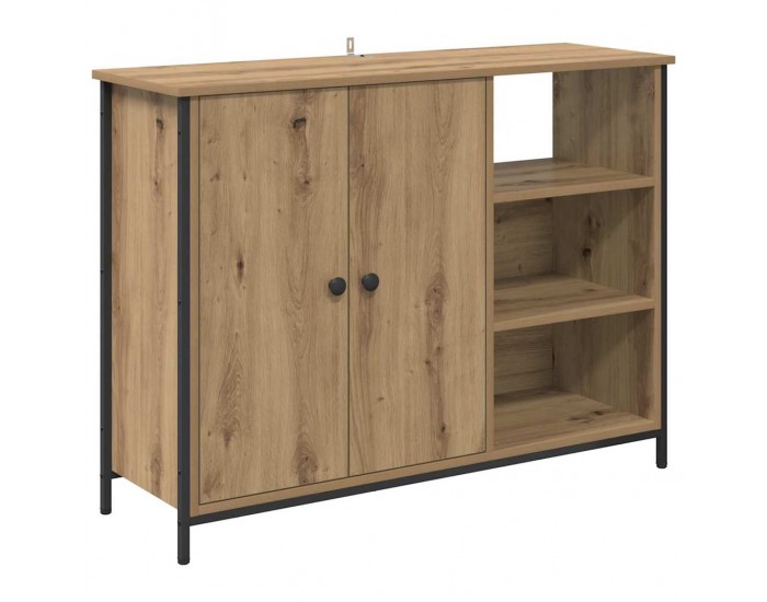 Sonata H Служебен шкаф Дъб 100 x 33 x 75 см Инженерно дърво