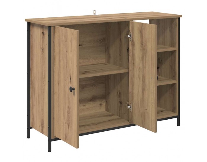 Sonata H Служебен шкаф Дъб 100 x 33 x 75 см Инженерно дърво