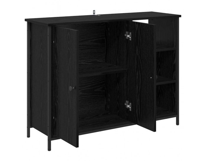 Sonata H Служебен шкаф Черния дъб 100 x 33 x 75 см Инженерно дърво
