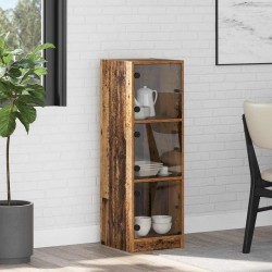 Sonata H Висок шкаф Старо дърво 35 x 37 x 109 см Инженерно дърво - Corpuri, vitrine, biblioteci modulare