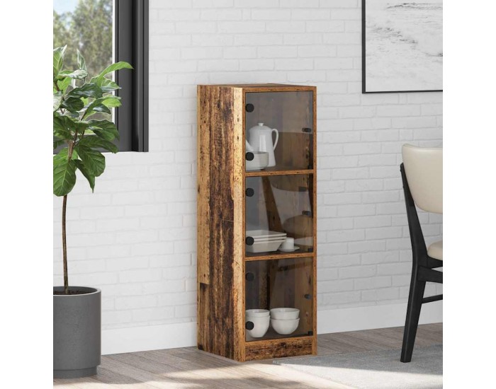 Sonata H Висок шкаф Старо дърво 35 x 37 x 109 см Инженерно дърво