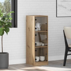 Sonata H Висок шкаф Дъб 35 x 37 x 109 см Инженерно дърво - Corpuri, vitrine, biblioteci modulare