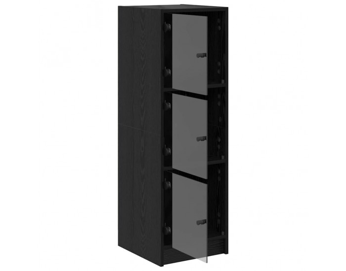 Sonata H Висок шкаф Черния дъб 35 x 37 x 109 см Инженерно дърво