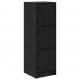 Sonata H Висок шкаф Черния дъб 35 x 37 x 109 см Инженерно дърво