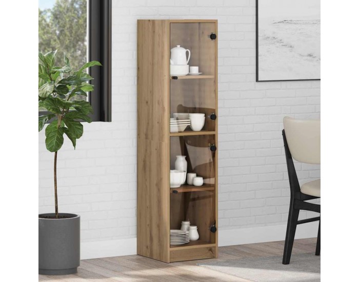 Sonata H Висок шкаф Дъб 35 x 37 x 142 см Инженерно дърво