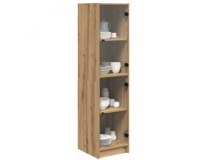 Sonata H Висок шкаф Дъб 35 x 37 x 142 см Инженерно дърво