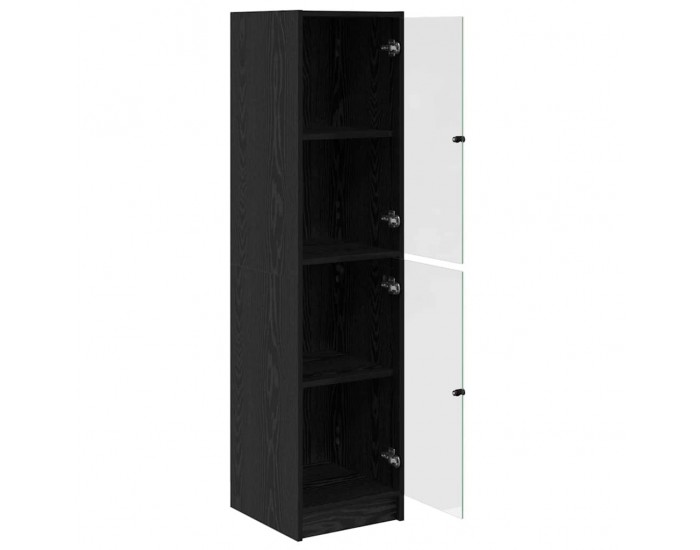 Sonata H Висок шкаф Черния дъб 35 x 37 x 142 см Инженерно дърво