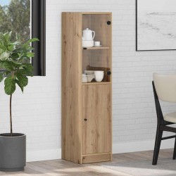 Sonata H Висок шкаф Дъб 35 x 37 x 142 см Инженерно дърво - Corpuri, vitrine, biblioteci modulare