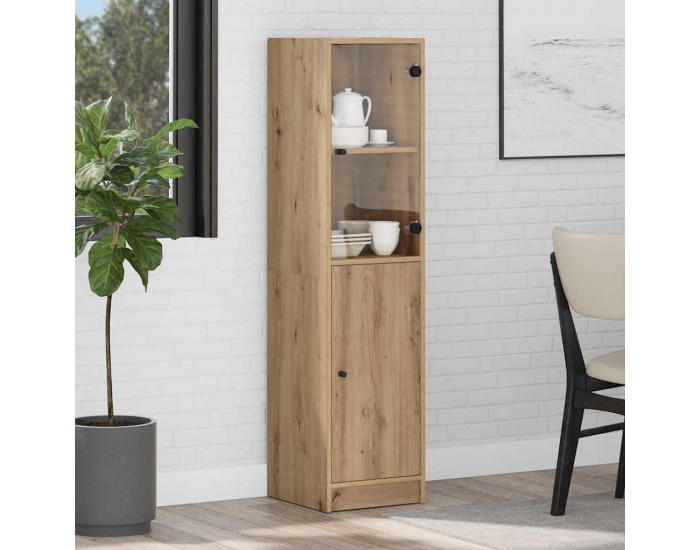 Sonata H Висок шкаф Дъб 35 x 37 x 142 см Инженерно дърво