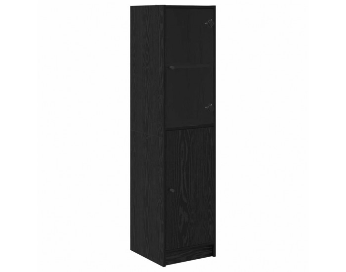 Sonata H Висок шкаф Черния дъб 35 x 37 x 142 см Инженерно дърво