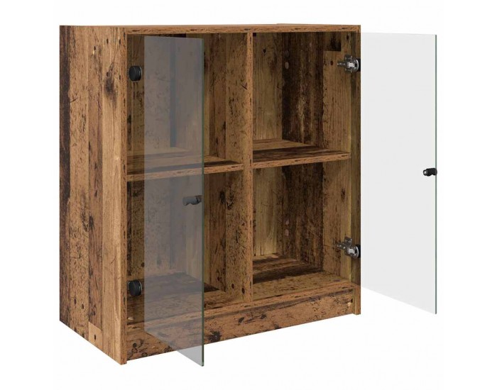 Sonata H Страничен шкаф Старо дърво 68 x 37 x 75,5 см Инженерно дърво