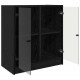Sonata H Страничен шкаф Черния дъб 68 x 37 x 75,5 см Инженерно дърво