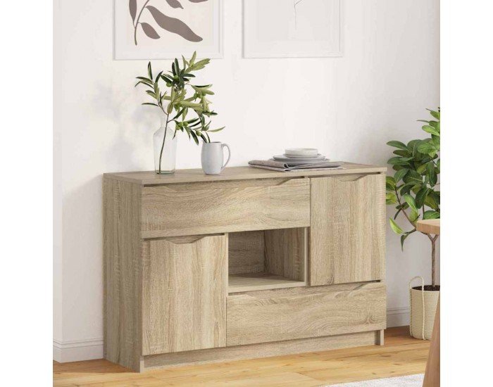 Sonata H Служебен шкаф Сонома дъб 100 x 30 x 65,6 Инженерно дърво
