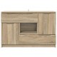 Sonata H Служебен шкаф Сонома дъб 100 x 30 x 65,6 Инженерно дърво
