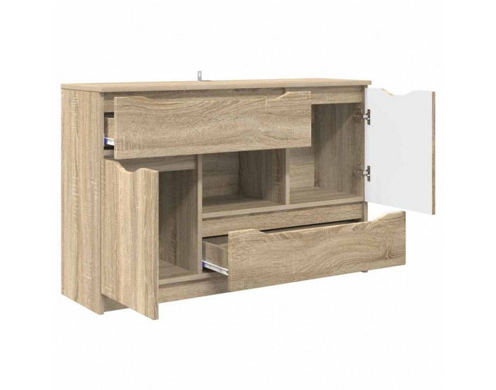 Sonata H Служебен шкаф Сонома дъб 100 x 30 x 65,6 Инженерно дърво