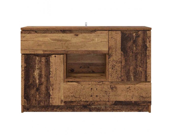 Sonata H Служебен шкаф Старо дърво 100 x 30 x 65,6 Инженерно дърво