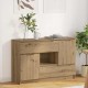 Sonata H Служебен шкаф с чекмедже Дъб 100 x 30 x 65,6 Инженерно дърво