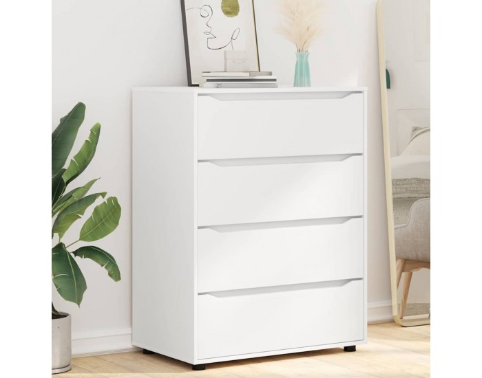 Sonata H Шкафове за съхранение 2 pcs Бяло 80 x 48 x 105 см