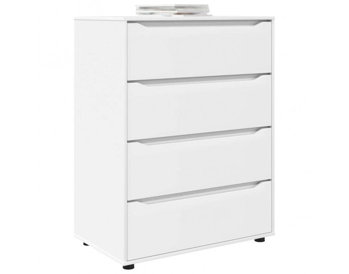Sonata H Шкафове за съхранение 2 pcs Бяло 80 x 48 x 105 см