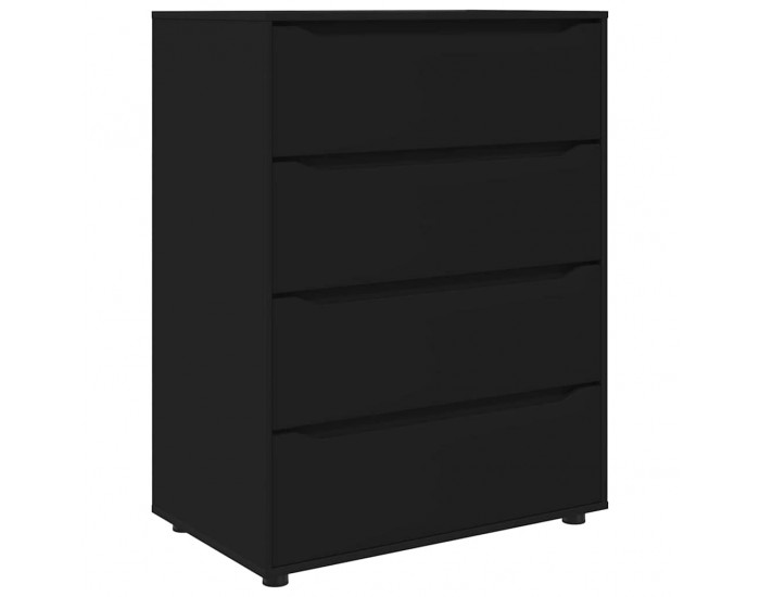 Sonata H Шкафове за съхранение 2 pcs Черно 80 x 48 x 105 см