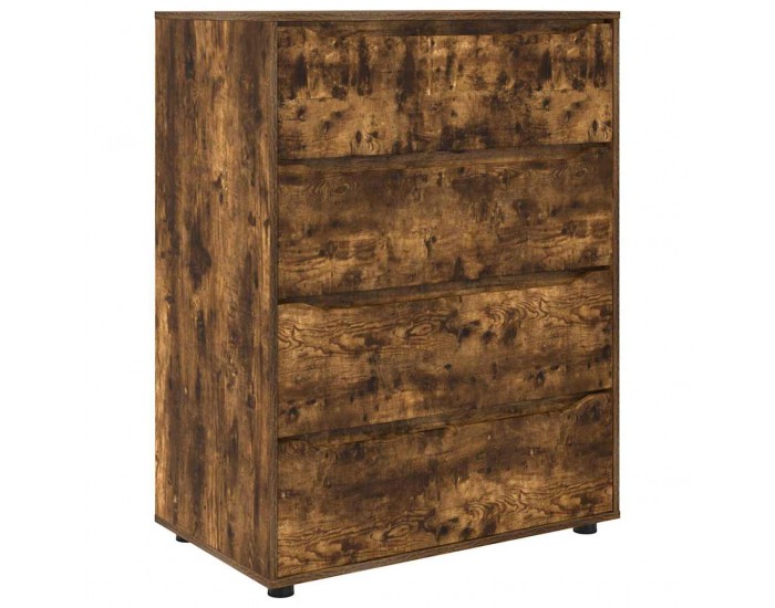 Sonata H Шкафове за съхранение 2 pcs Димян дъб 80 x 48 x 105 см