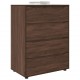Sonata H Шкафове за съхранение 2 pcs Кафяв дъб 80 x 48 x 105 см