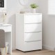 Sonata H Шкафове за съхранение 2 pcs Бяло 60 x 48 x 105 см