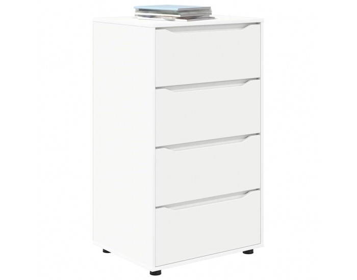Sonata H Шкафове за съхранение 2 pcs Бяло 60 x 48 x 105 см