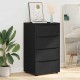 Sonata H Шкафове за съхранение 2 pcs Черно 60 x 48 x 105 см