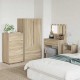 Sonata H Шкафове за съхранение 2 pcs Сонома дъб 60 x 48 x 105 см