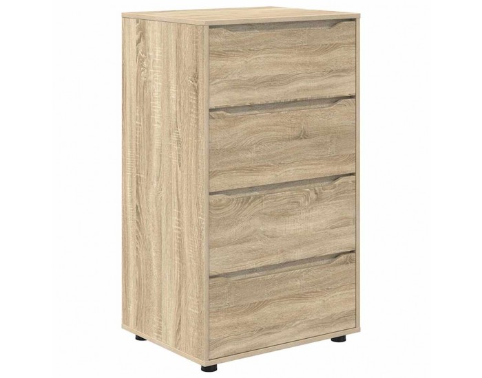 Sonata H Шкафове за съхранение 2 pcs Сонома дъб 60 x 48 x 105 см