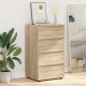Sonata H Шкафове за съхранение 2 pcs Сонома дъб 60 x 48 x 105 см