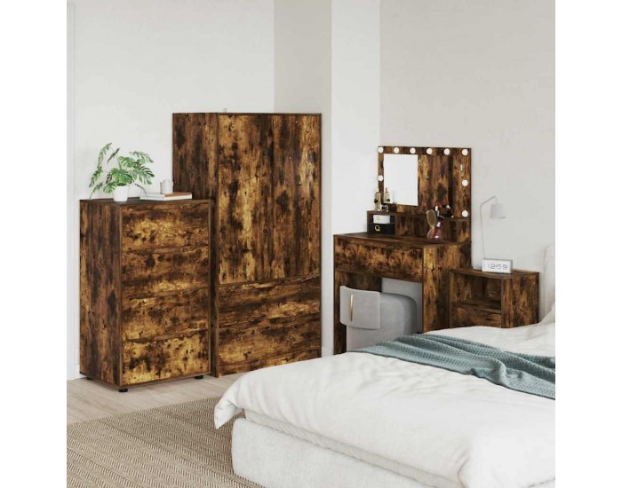 Sonata H Шкафове за съхранение 2 pcs Димян дъб 60 x 48 x 105 см