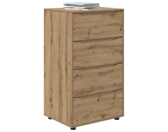 Sonata H Шкафове за съхранение 2 pcs Дъб 60 x 48 x 105 см